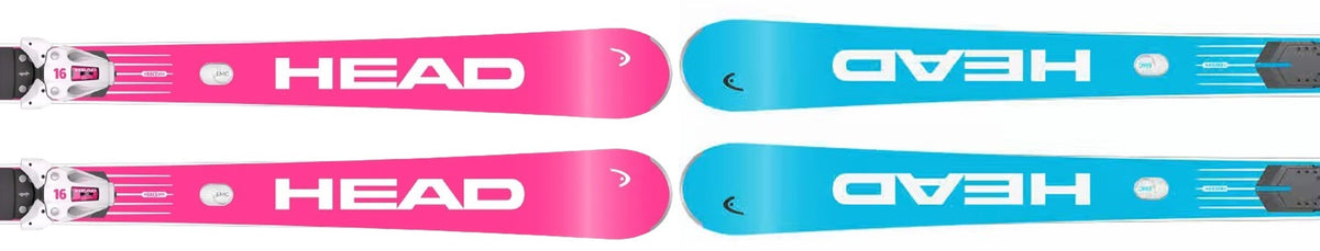 Ski von Head in Pink und Türkis – Mietski bei Burgener SKI Sport